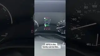 MPG in our Sienna Hybrid