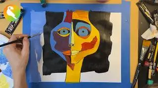 Guayasamin art lesson! Ecuadorian art: Step by step