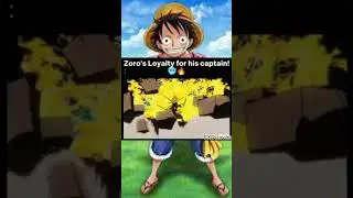 Zoro's loyalty is unmatched #viral #edit #fyp #shorts #onepiece #zoro #anime
