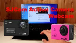 How to use a SJCam action camera as a webcam (for Skype, Zoom, ...)