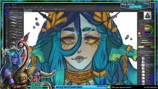[VOD] Surprise! 🌸WORKING ON MY VTUBER?🌸 mini chill art stream, no cam just cosy~