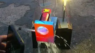 How To Make A mini Water Turbine | Mini Hydroelectric Project. Free Energy