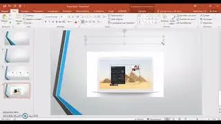 MS PowerPoint invoegen van tekstvlak en voettekst