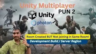 Photon Unity Network  Multiplayer (PUN2) Common Mistake | Room Created BUT Not joining in Same Room
