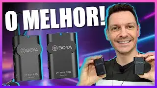 BOYA WM4 PRO - O MELHOR Microfone de Lapela SEM FIO para os seus VÍDEOS