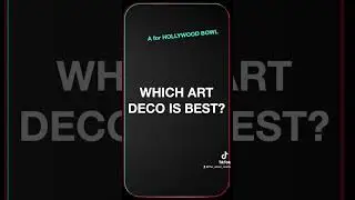This or That - SoCal Art Deco