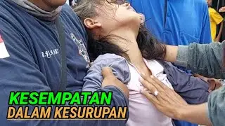 VIRAL! GOD'S HAND WORKS TO WIN MANY - BEAUTIFUL GIRL GETS ATTACKED BY A HORSE WITH A KEPANG HORSE...