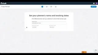 How to set up your planner in Chalk [Support]