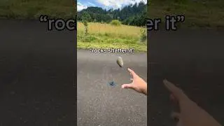 He died to a rock💀