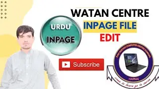 Inpage File Menu bar-Urdu inpage Course_urdu typing_Inpage Tutorial in urdu/Hindi_Inpage program