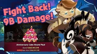 Anniv. Cake Hound Pack Guide 9B Damage!｜Cookie Run Kingdom