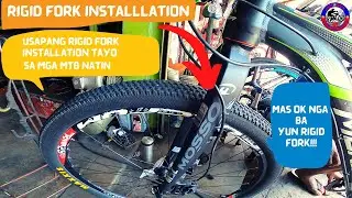 MTB RIGID FORK INSTALLATION | MOSSO M5L RIGID FORK