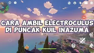 Tutorial Ambil ELECTROCULUS di Puncak Kuil Inazuma