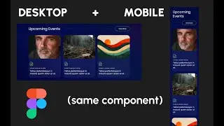 Figma: Building Responsive Components in Two Steps