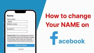 how to change facebook name | FACEBOOK APP 2022 