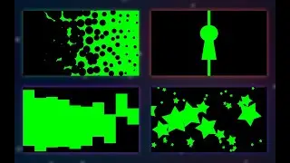 [Celeste] 12 In-game Transition Animation Green Screen Footage