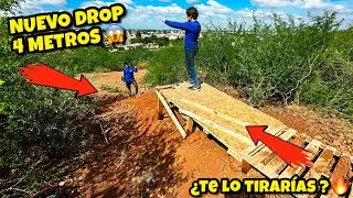 CONSTRUIMOS UN SÚPER DROP DE MADERA EN EL CERRO 😱