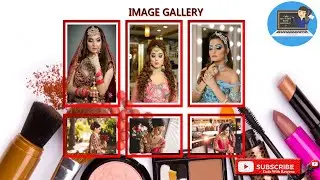 How to Create Image Gallery with HTML,CSS & Bootstrap | Lightbox Gallery | Code With Raveena