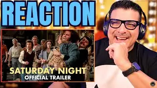 SATURDAY NIGHT | Official Trailer REACTION!! | Sony Pictures | Saturday Night Live