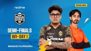 [ENG] realme BGIS 2025 | SEMI FINALS - WEEK 01 | Day 1