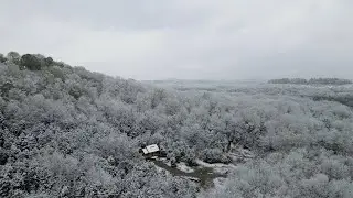 Second Winter Strikes the Off Grid Cabin in the Hills