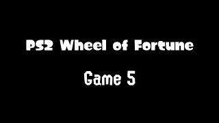 PS2 Wheel of Fortune Run - Game 5