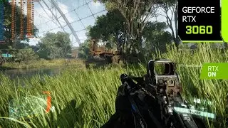 Crysis 3 Remastered | RTX 3060 1080p DLSS 2.4 Quality | Ray Tracing | i7 10700F | PC Performance