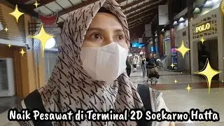 Naik Pesawat Batik Air di Terminal 2D Soekarno Hatta
