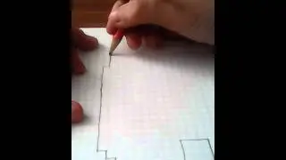 Как нарисовать яблоко по клеткам #2
