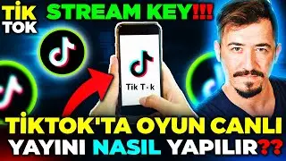 TİKTOK OBS OYUN CANLI YAYINI EKRAN PAYLAŞMA NASIL AÇILIR  | STREAM KEY YAYIN ANAHTARI NASIL ALINIR