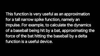 Dirac delta function @physics....