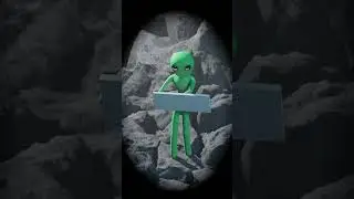 First Alien Discovery!  #animation  #funny