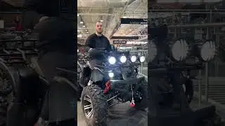 Полноприводный электроквадроцикл 