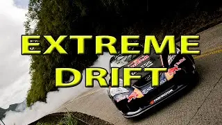 Extreme Drift -  Car Crashes Into Wall