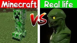 Realistic minecraft | minecraft vs real life Pt4