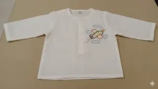 Hand embroidery/ hand embroidery design for boys kurta / hand embroidery for kids