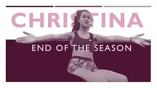 Christina. High Jump session. End of the season