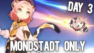 CAN WE BRING HOME DIONA | Genshin Impact Mondstadt Only Day 3