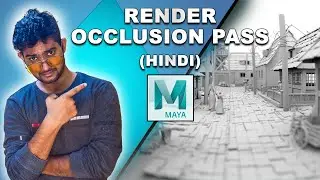 Maya multi pass rendering occlusion pass Arnold renderer (HINDI) || Tutomator || Praveer Das ||