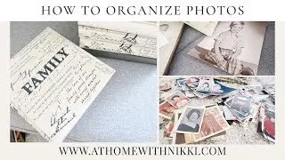 HOME ORGANIZATION | How To Organize Photos
