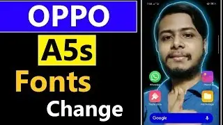 Oppo A5s Fonts change | How to Change Fonts in Oppo A5s