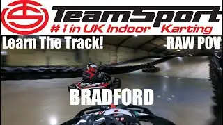 Go Karting @ Teamsport Bradford 50 Lap Race POV - SLIPPY + BIG CRASH LAP 2 - REVIEW IN DESCRIPTION
