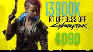 Cyberpunk 2077 | 13900k & 4090 | 1440p Ultra Settings - RT Off/No DLSS/No FSR |