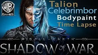 Shadow of War! Talion / Celebrimbor ! Bodypaint time lapse!