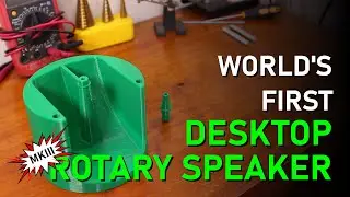 Ep. 13: Improving the MKIII Rotor - World's First Desktop Rotary Speaker -