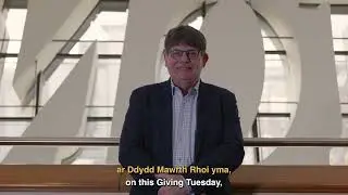 Diolch am eich cefnogaeth ar Ddydd Mawrth Rhoi | Thank you for your support on Giving Tuesday