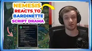 Nemesis Reacts to BARDINETTE SCRIPT Drama 👀