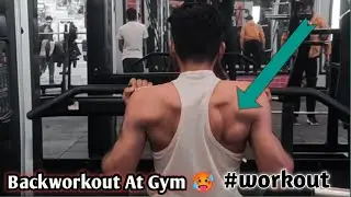 Backworkout at gym evolve fitness Rajasthan ☺️ Join Us 💯
