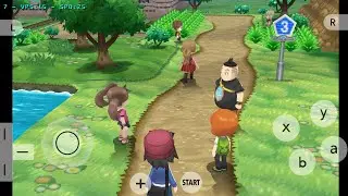 Pokemon X 3ds x1/x3/x4 resolution on Citra Android 3ds Emulator| Galaxy S10