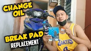 Change Oil and Break Pad replacement plus Shout out | Sniper 150 v1 | JAYRIDES TV